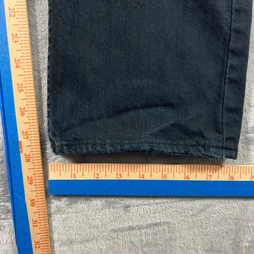 Polo Ralph Lauren Jeans Mens 30x30 Black Good Classic Straight Hudson Casual‎